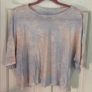 American Eagle tie dye crop top